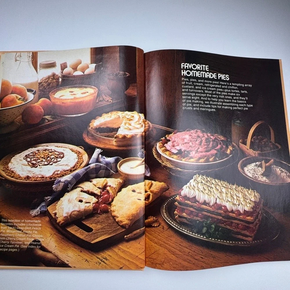 Vintage 1970 Cookbook Lot Family Circle Cookies Candies Better Home Gardens Pies